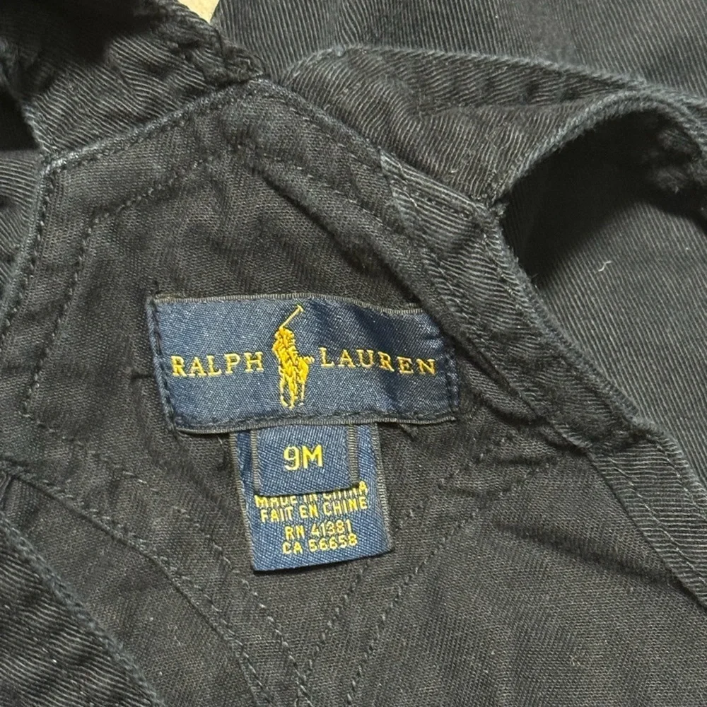 Ralph Lauren Navy Kids Overalls